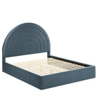 Modway Solana Arched Performance Velvet Queen Platform Bed