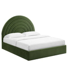 Modway Solana Arched Performance Velvet Queen Platform Bed  