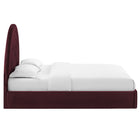 Modway Solana Arched Performance Velvet Queen Platform Bed
