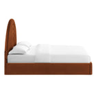 Modway Solana Arched Performance Velvet Queen Platform Bed