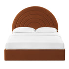Modway Solana Arched Performance Velvet Queen Platform Bed