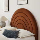 Modway Solana Arched Performance Velvet Queen Platform Bed