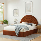 Modway Solana Arched Performance Velvet Queen Platform Bed