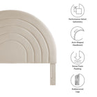 Modway Solana Arched Performance Velvet Queen Headboard