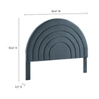 Modway Solana Arched Performance Velvet Queen Headboard