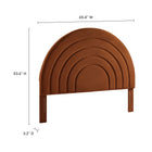 Modway Solana Arched Performance Velvet Queen Headboard