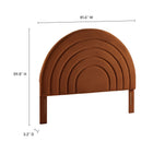 Modway Solana Arched Performance Velvet King Headboard