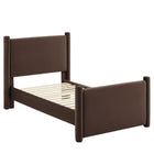 Modway Rael Performance Velvet Twin Platform Bed