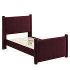 Modway Rael Performance Velvet Twin Platform Bed