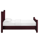 Modway Rael Performance Velvet Twin Platform Bed