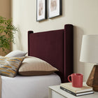 Modway Rael Performance Velvet Twin Platform Bed