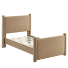 Modway Rael Performance Velvet Twin Platform Bed