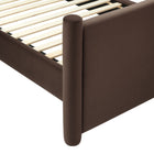 Modway Rael Performance Velvet Full Platform Bed