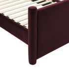 Modway Rael Performance Velvet Full Platform Bed