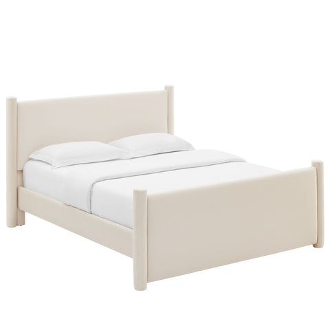 Modway Rael Performance Velvet Queen Platform Bed  
