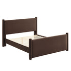 Modway Rael Performance Velvet Queen Platform Bed