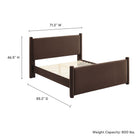 Modway Rael Performance Velvet Queen Platform Bed