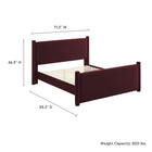 Modway Rael Performance Velvet Queen Platform Bed