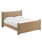 Modway Rael Performance Velvet Queen Platform Bed  