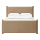 Modway Rael Performance Velvet Queen Platform Bed