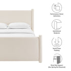 Modway Rael Performance Velvet King Platform Bed