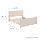 Modway Rael Performance Velvet King Platform Bed