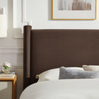 Modway Rael Performance Velvet King Platform Bed