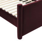 Modway Rael Performance Velvet King Platform Bed