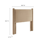 Modway Rael Performance Velvet Twin Headboard