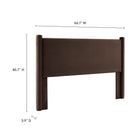 Modway Rael Performance Velvet Full Headboard
