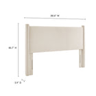 Modway Rael Performance Velvet King Headboard