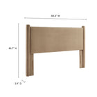 Modway Rael Performance Velvet King Headboard