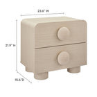 Modway Sonnet 2-Drawer Nightstand