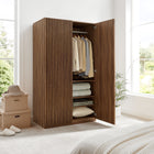 Modway Render 2-Door Wardrobe Closet