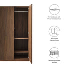 Modway Render 2-Door Wardrobe Closet