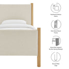 Modway Maven Twin Size Fabric Upholstered Platform Bed