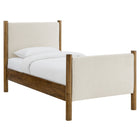 Modway Maven Twin Size Fabric Upholstered Platform Bed  