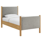 Modway Maven Twin Size Fabric Upholstered Platform Bed  