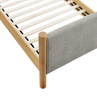 Modway Maven Twin Size Fabric Upholstered Platform Bed