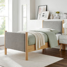 Modway Maven Twin Size Fabric Upholstered Platform Bed