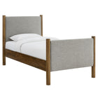 Modway Maven Twin Size Fabric Upholstered Platform Bed  