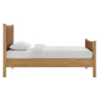 Modway Maven Twin Size Vegan Leather Upholstered Platform Bed