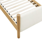 Modway Maven Twin Size Boucle Upholstered Platform Bed