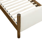 Modway Maven Twin Size Boucle Upholstered Platform Bed