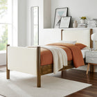 Modway Maven Twin Size Boucle Upholstered Platform Bed