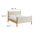 Modway Maven Full Size Fabric Upholstered Platform Bed