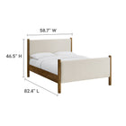 Modway Maven Full Size Fabric Upholstered Platform Bed
