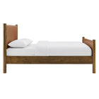 Modway Maven Full Size Vegan Leather Upholstered Platform Bed