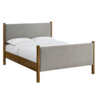 Modway Maven Queen Size Fabric Upholstered Platform Bed  