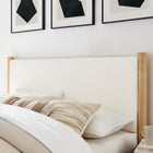 Modway Maven Queen Size Boucle Upholstered Platform Bed